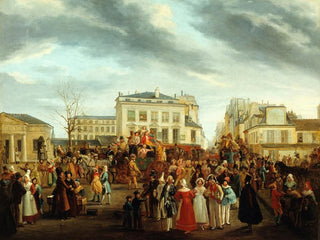 La descente de la Courtille le mercredi des Cendres - Artus Despagne — artwork view