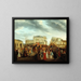 La descente de la Courtille le mercredi des Cendres - Artus Despagne — framed artwork on a wall