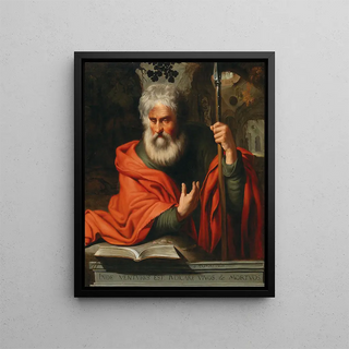 Saint Thomas - Artus Wolffort — framed artwork on a wall