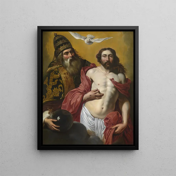 La Sainte Trinité - Artus Wolffort — framed artwork on a wall