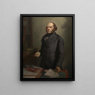 John Ericsson - Arvid Frederick Nyholm — framed artwork on a wall