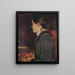 Nomi Renan de profil - Ary Cornelis Renan — framed artwork on a wall