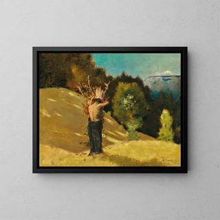 La transformation de Daphné - Ary Renan — framed artwork on a wall