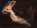 Dante and Virgil meet the shadows of Francesca da Rimini and Paolo - Ary Scheffer — artwork view