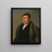 Marquis de Lafayette - Ary Scheffer — framed artwork on a wall