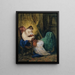 Mother and Child - Ary Scheffer — framed artwork on a wall