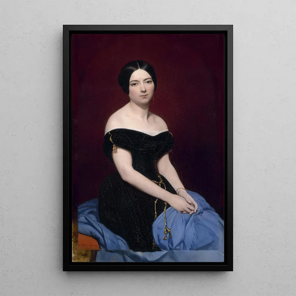 Reproduction of the painting Portrait of Madame Édouard Caillard - Ary Scheffer