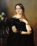 Portrait painting presumed of Miss Mars - Ary Scheffer — artwork view