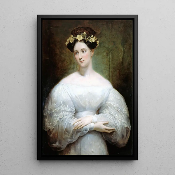 Reproduction of the painting Portrait painting of Princess Marie of Orléans - Ary Scheffer