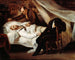 La Mort de Gricault - Ary Scheffer — artwork view