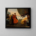 The Death of Saint Louis - Ary Scheffer — framed artwork on a wall