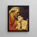 The Return of the Prodigal Son - Ary Scheffer — framed artwork on a wall