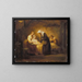 The Sister of Mercy - Ary Scheffer — framed artwork on a wall