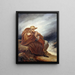 La famille des marins - Ary Scheffer — framed artwork on a wall