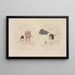 Mokugo zuansh Pl06 - Asai Chū — framed artwork on a wall