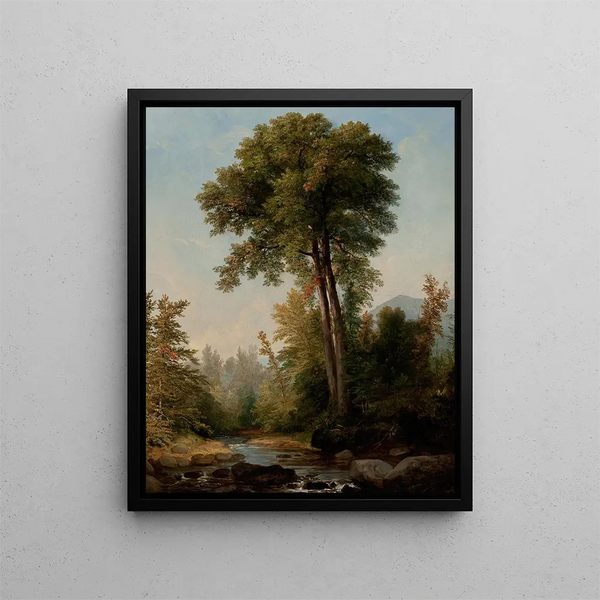 A Natural Monarch - Asher Brown Durand — framed artwork on a wall