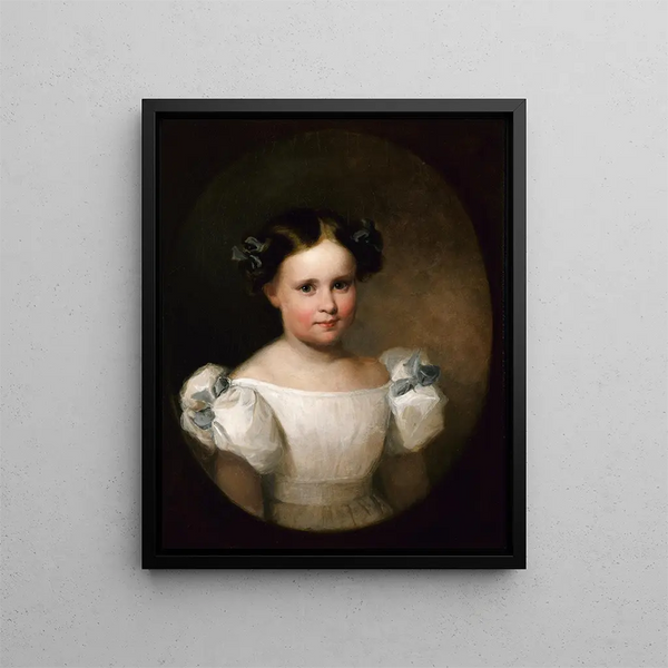 Georgianna Frances Adams - Asher Brown Durand — framed artwork on a wall