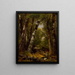 Woodland Glen - Asher Brown Durand — framed artwork on a wall