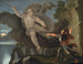 The Battle of Fingal with Loda's Spirit - Asmus Jacob Carstens — artwork view