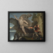 The Battle of Fingal with Loda's Spirit - Asmus Jacob Carstens — framed artwork on a wall