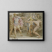 Philoctetes aiming Hercules' bow on Ulysses - Asmus Jacob Carstens — framed artwork on a wall