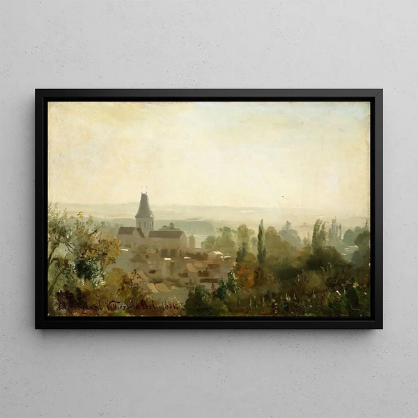 Villiers-le-Bel - Asta Nørregaard — framed artwork on a wall