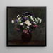 Asters in a Vase - Henri Fantin-Latour — framed artwork on a wall