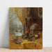 Reproduction of the painting Atelieransicht - Carl Moll