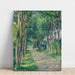 Reproduction of the painting of a Horse-drawn Carriage on a Sunny Road - Henri Lebasque