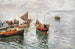 The Return of the Fishermen - Attilio Pratella — artwork view