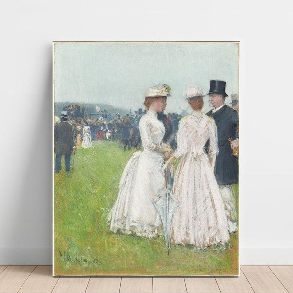 Reproduction of the painting at the Paris Grand Prix - Childe Hassam
