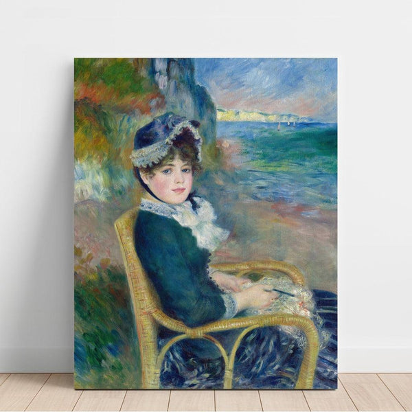 Reproduction of the painting of the Seaside - Pierre-Auguste Renoir