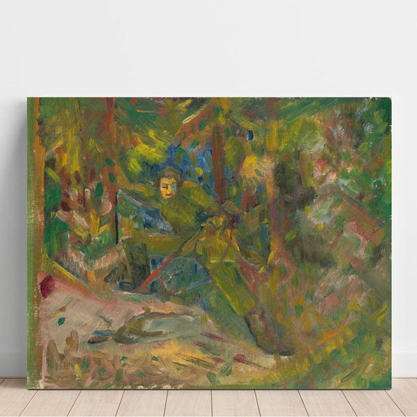 Reproduction of the painting of Above the Prey - Arnold Peter Weisz-Kubínčan
