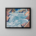 Mountain Stream Painting - August Babberger — framed artwork on a wall