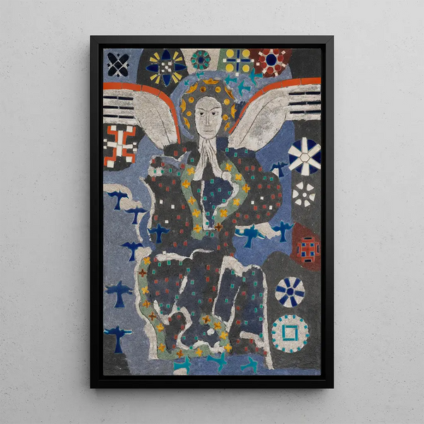 Grand Angel Painting - August Babberger — framed artwork on a wall