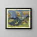 Landscape Painting near Scheerhorn - August Babberger — framed artwork on a wall