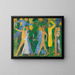 Couple dans les bois II - August Babberger — framed artwork on a wall