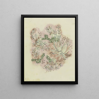 August Babberger - Study of plants 3.webp