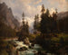 Dale in the High Alps at Gastein - August Behrendsen — artwork view