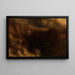 Evening in the Mountains - August Behrendsen — framed artwork on a wall