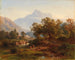 a Region in South Tyrol, morning light landscape - August Behrendsen — artwork view