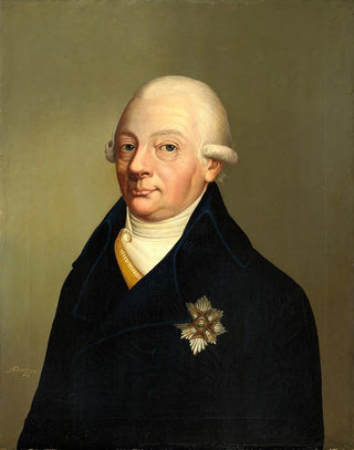 Portrait of Margrave Karl Friedrich of Baden - August Boötz — artwork view