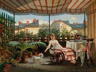 Leisure Time - August Borckmann — artwork view
