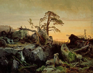 Landscape Painting - August Cappelen — artwork view