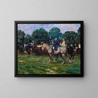 Krassière - August Deusser — framed artwork on a wall