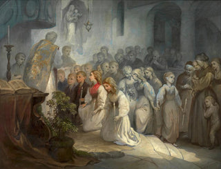 First Solemn Communion - August Fischbach — artwork view