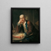 Jean Népomucène Chevalier impérial de Humbourg - August Friedrich Oelenhainz — framed artwork on a wall