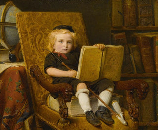The Young Scholar - August Friedrich Siegert — artwork view