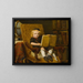 The Young Scholar - August Friedrich Siegert — framed artwork on a wall