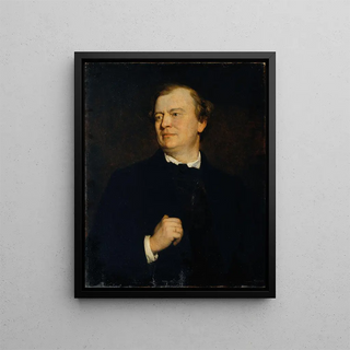 L'acteur Julius Findeisen - August Georg Mayer — framed artwork on a wall